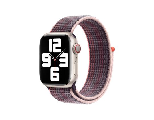 APPLE Watch 45mm, Sport Loop, punainen - Vahetusrihm