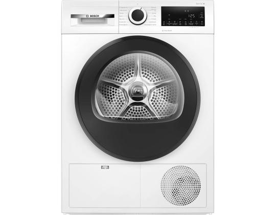 BOSCH sarja 6, 9 kg, syvyys 61,3 cm, valkoinen - Kuivausrumpu