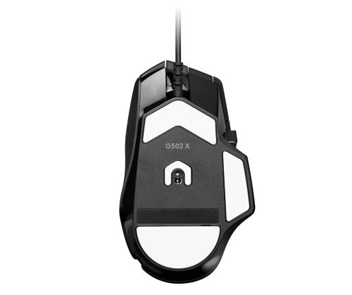 Tietokonehiiri LOGITECH G502 X, musta