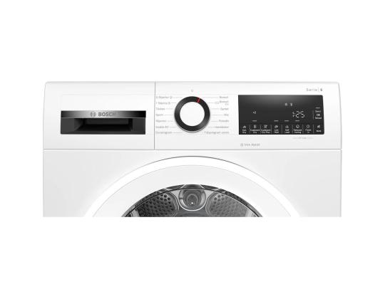 BOSCH sarja 6, 9 kg, syvyys 61,3 cm, valkoinen - Kuivausrumpu