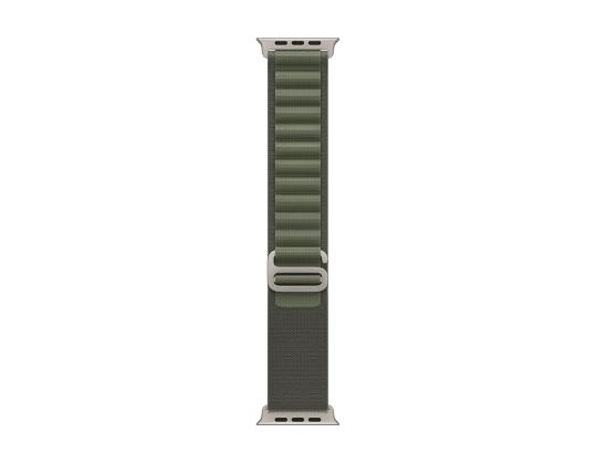 APPLE Watch 49mm, Alpine Loop, Pieni, tummanvihreä - Vaihtohihna
