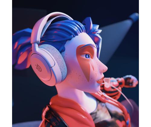 STEELSERIES Arctis Nova 1, valkoinen - Pääsarja