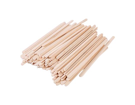 Puiset sekoitustikut 14cm 1000 kpl pakkauksessa