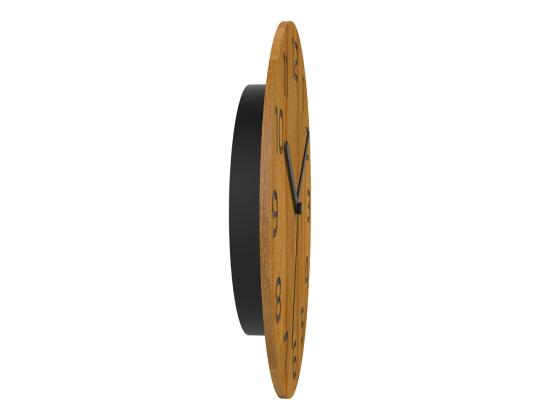 Seinäkello digitaalinen Unilux Palma Bamboo 30,5cm