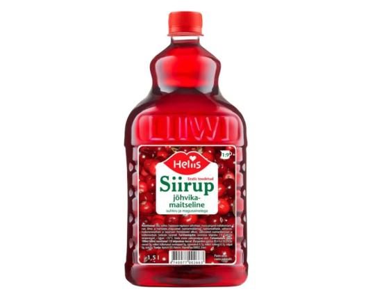 Siirappi HELIIS karpalomakuinen 1,5L