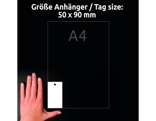 Hintalaput painettu pahville 90x50mm 10 arkin pakkauksessa Avery Zweckform