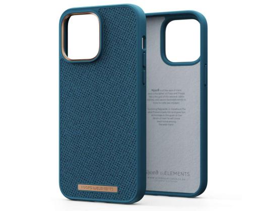 Njord byElements Fabric Tonal, iPhone 14 Pro Max, sininen - kotelo