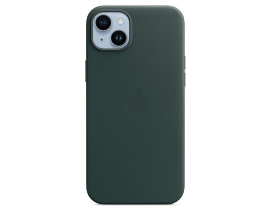 APPLE iPhone 14 Plus nahkakotelo MagSafella, tumeroheline - Nahkümbris