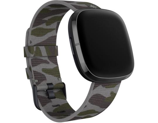 FITBIT Sense & Versa 3, kudottu ranneke, iso, naamiointi - kelloranneke