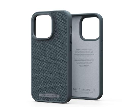 Njord byElements Fabric Tonal, iPhone 14 Pro, harmaa - kotelo