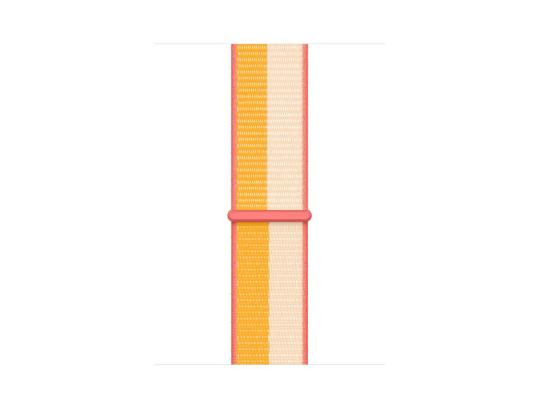 Vahetusrihm APPLE Watch 45mm maissi/valkoinen urheilulenkki - tavallinen