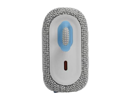 Kannettava kaiutin JBL Go3, IPX7, eko valkoinen
