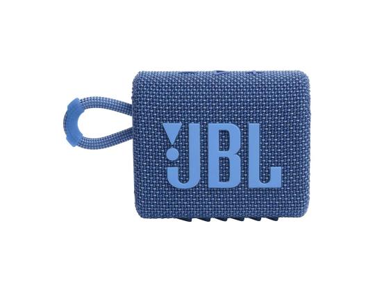 Kannettava kaiutin JBL Go3, IPX7, eko sininen