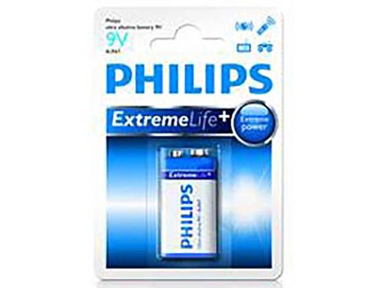 Patareid PHILIPS 6LR61E 9V Ultra Alkaline