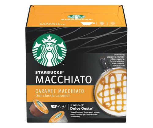 Kahvikapselit Starbucks Nescafe Dolce Gusto Caramel Macchiato