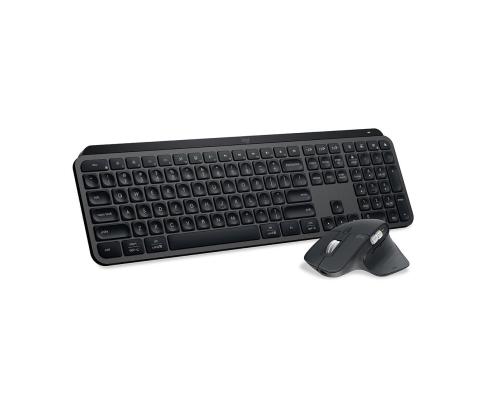 Työpöydän MX Keys S Combo SWE (W), musta