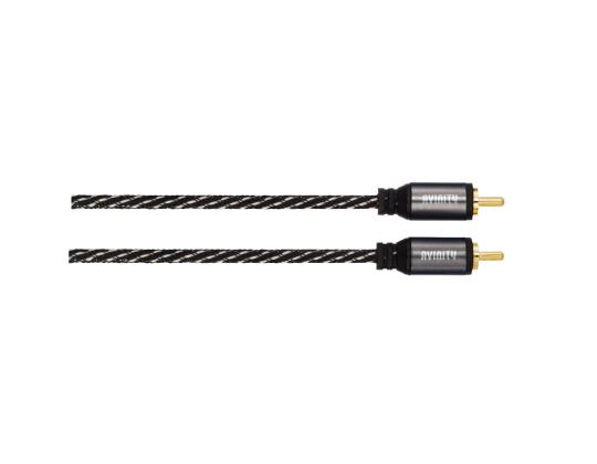Avinity, 2 RCA - 2 RCA, 1,5 m, tummanharmaa - Kaapeli