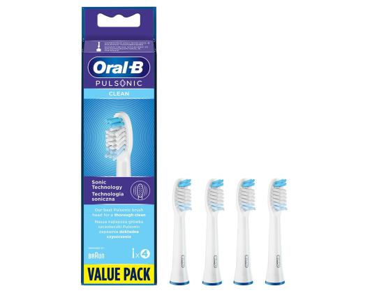 Lisäharjat Braun Oral-B Pulsonic 4 kpl Regular