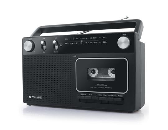 Muse, FM, musta - Radiokasetilla