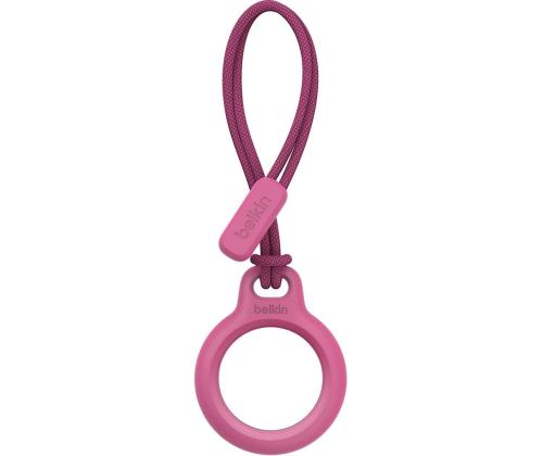 Belkin Secure Holder with Strap for AirTag, vaaleanpunainen - Keskittimet