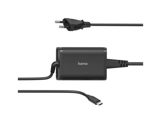 Kannettavan tietokoneen virtalähde Hama USB-C (65 W)