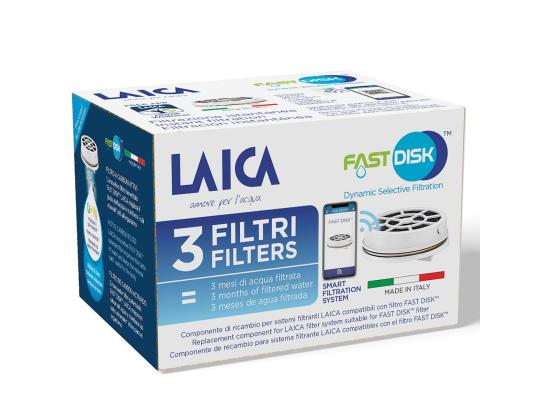 Vedensuodatin Laica Fast Disk 3 kpl