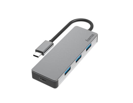 USB-keskitin Hama 4 x USB 3.2 Gen 2 USB-C
