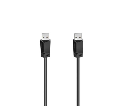 Hama USB-A-kaapeli, 1,5 m, musta - Kaapeli