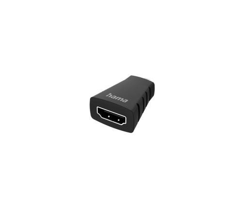 Hama Micro HDMI HDMI-sovitin, musta - Sovitin