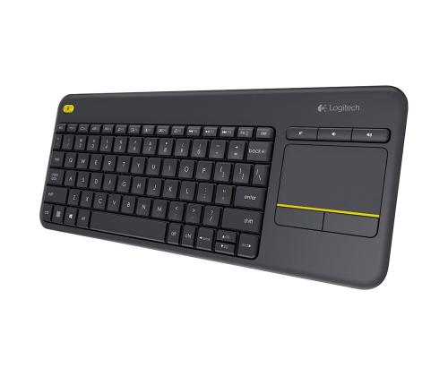 Logitech K400 Plus, SWE, harmaa - Langaton näppäimistö ja hiiren lisävaruste