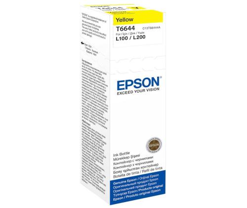 Mustesäiliön täydennys Epson T6644 (keltainen)