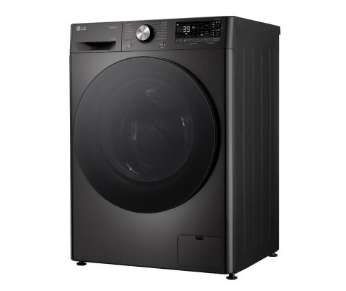 LG, 11 kg / 6 kg, syvyys 56,5 cm, musta - Pesukone kuivausrummulla