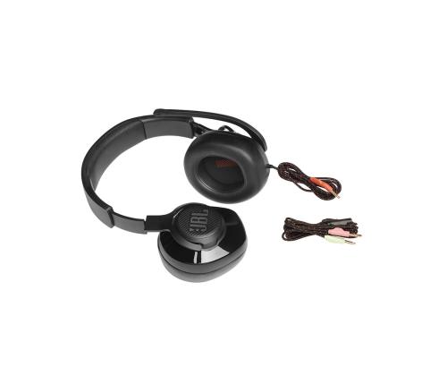 JBL Quantum 200, musta - Soittimen kuulokkeet