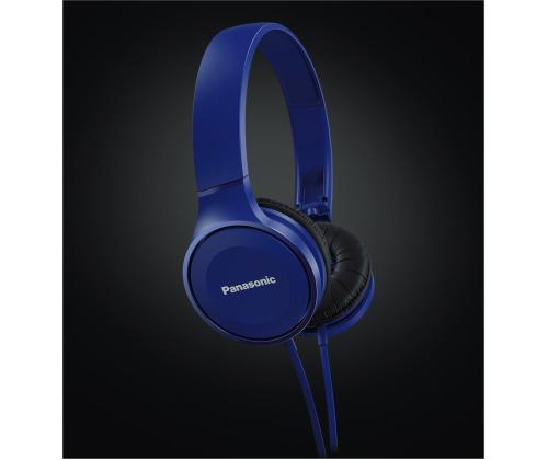 Panasonic RP-HF100E-A, sininen - On-ear kuulokkeet