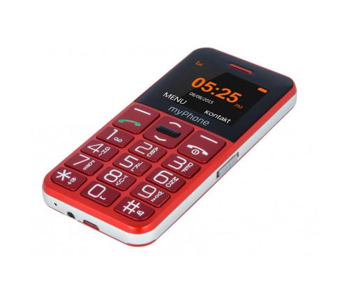 MyPhone Halo Easy, punainen - Matkapuhelin