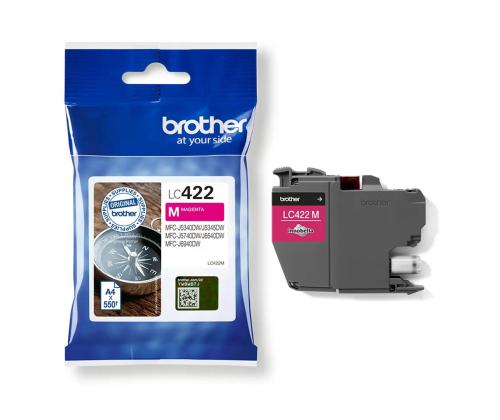 BROTHER LC422BK, roosa - Tindikassett