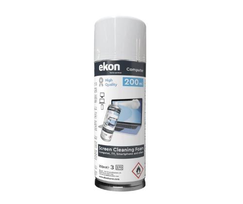 EKON Screen Cleaning Foam, 200 ml - Näytön puhdistusaine