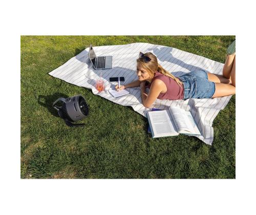 Shark FlexBreeze HydroGo, tummanharmaa - Tuuletin