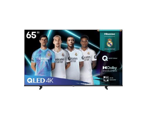 Hisense E7Q, 65'', 4K UHD, QLED, musta - Televisiot