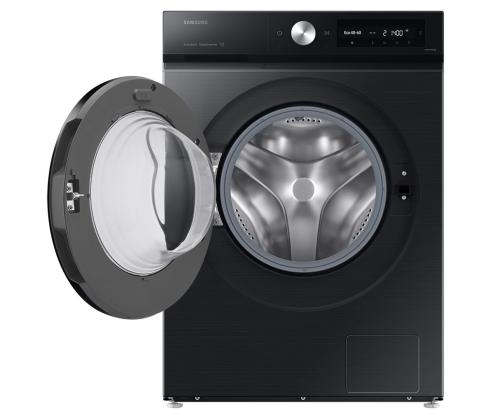 Samsung, SmartThings AI Energy Mode, 11 kg, syvyys 60 cm, 1400 rpm, musta - Edestä täytettävä pesukone