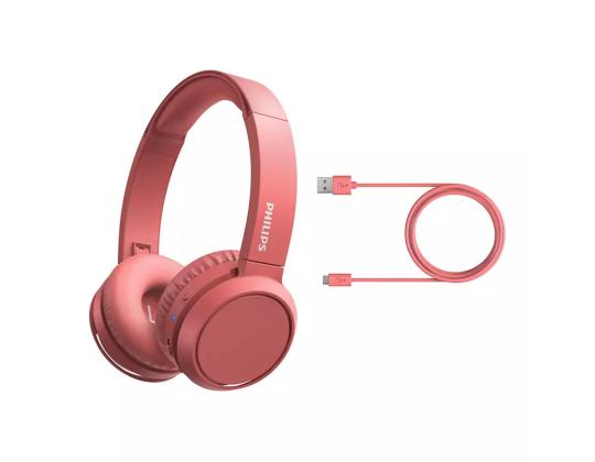 PHILIPS TAH-4205, punainen - On-ear langattomat kuulokkeet