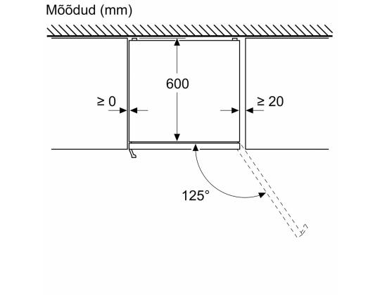 BOSCH NOFROST, 363 L, musta - Jääkaappi