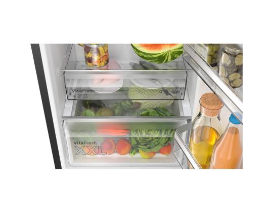 BOSCH NOFROST, 363 L, musta - Jääkaappi