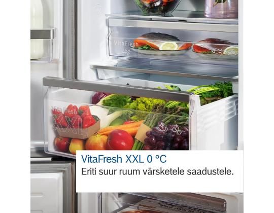 BOSCH NOFROST, 363 L, musta - Jääkaappi
