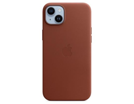 APPLE iPhone 14 Plus nahkakotelo MagSafella, pruun - Nahkümbris