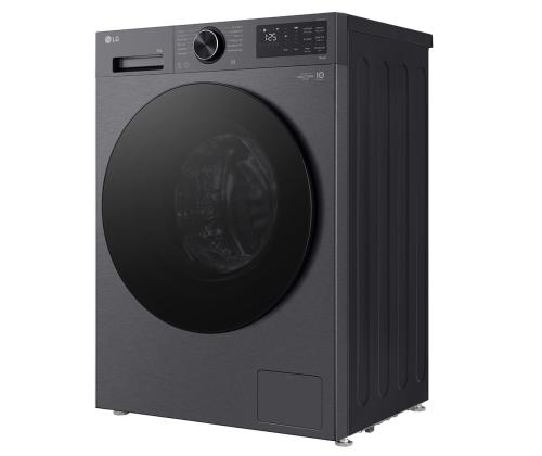 LG, 9 kg, Syvyys 47,5 cm, 1200 rpm, mattamusta - Pesukone Estorage-käyttöön