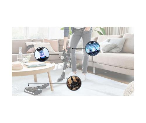 Bosch Unlimited 7, musta - Pölynimuri