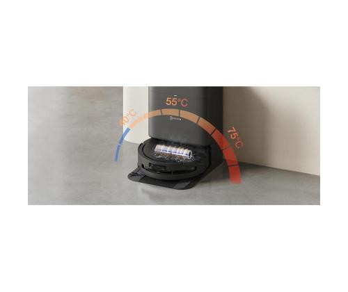 Ecovacs Deebot T80 Omni, märkä- ja kuivapuhdistus, musta - Robotti-imuri - Robotti-imuri