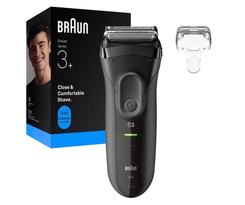 Braun Series 3+, harmaa - Pardel