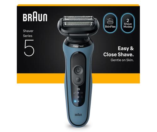 Braun Series 5, märkä & kuiva, sininen - Pardel